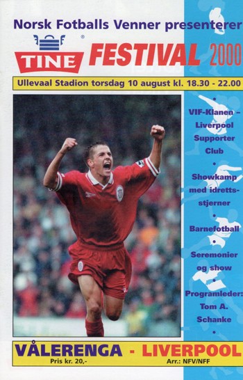 Match programme